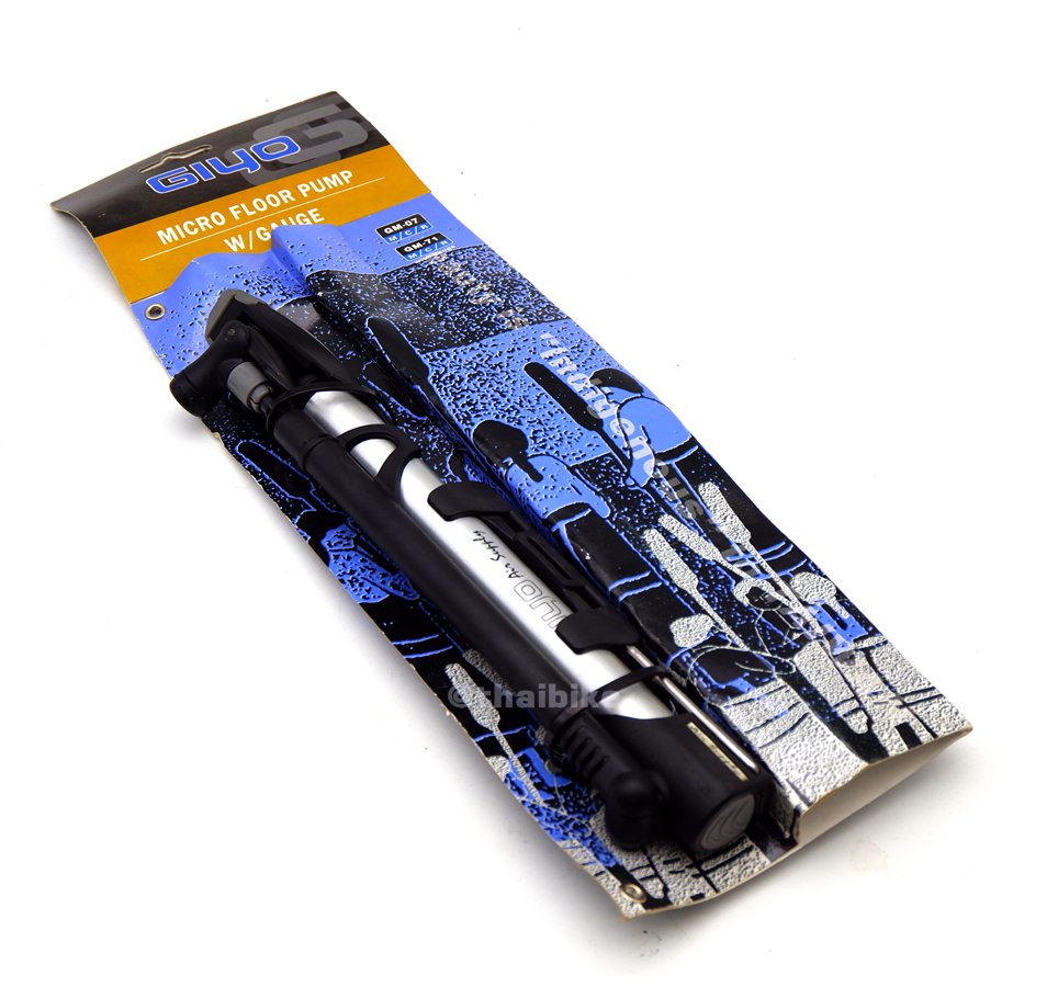 สูบจักรยานแบบพกพา GIYO GM-07 สูบได้ถึง 140PSI