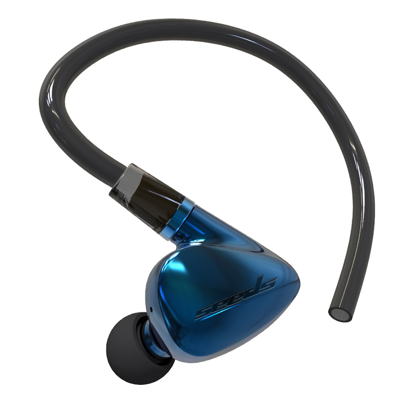 ขาย Hiby Seed 2 หูฟัง Dynamic รองรับ Hi-Res บอดี้ Pure copper สายชุบเงินถัก 4