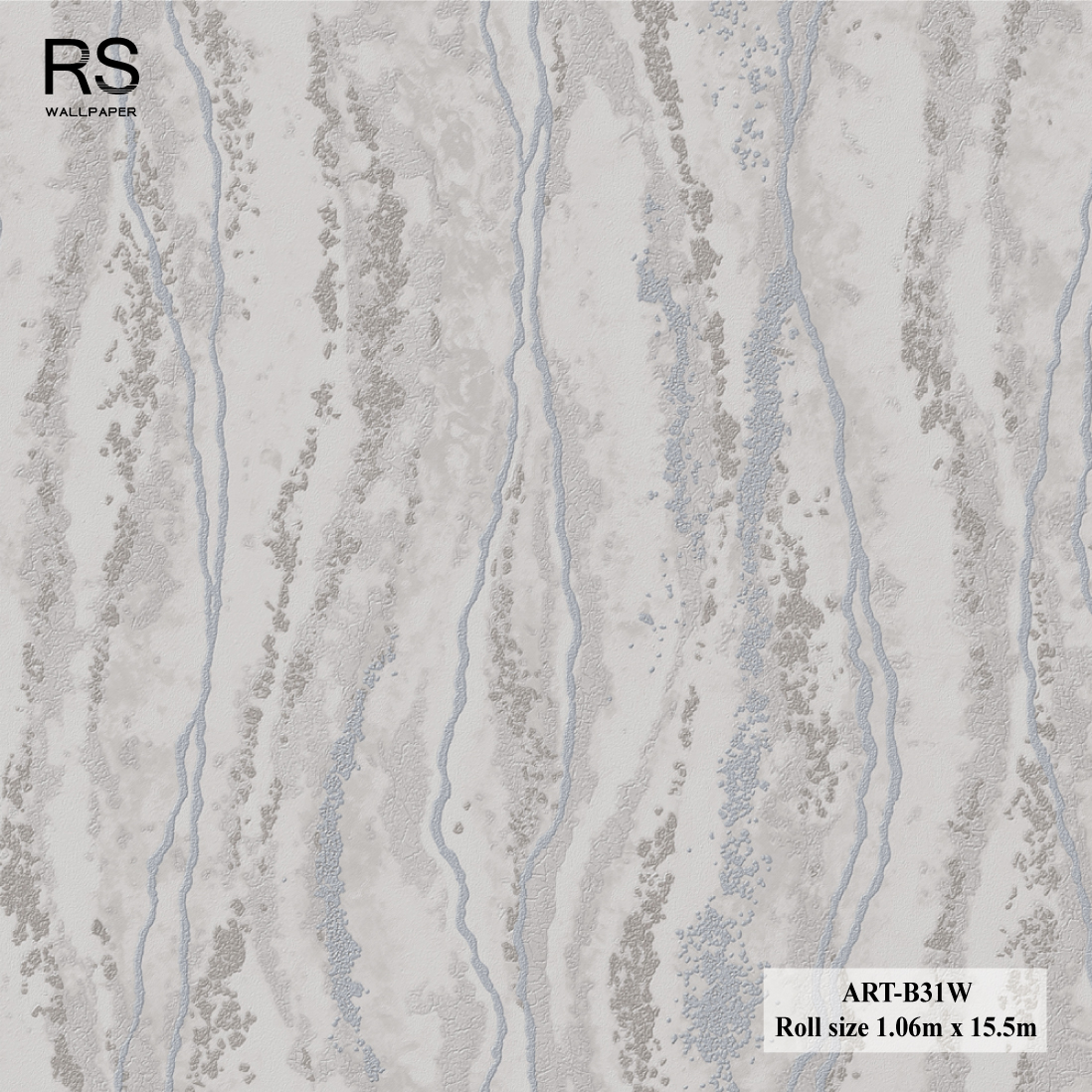 วอลเปเปอร์ ลายหินอ่อนสีน้ำตาล ART-B31W