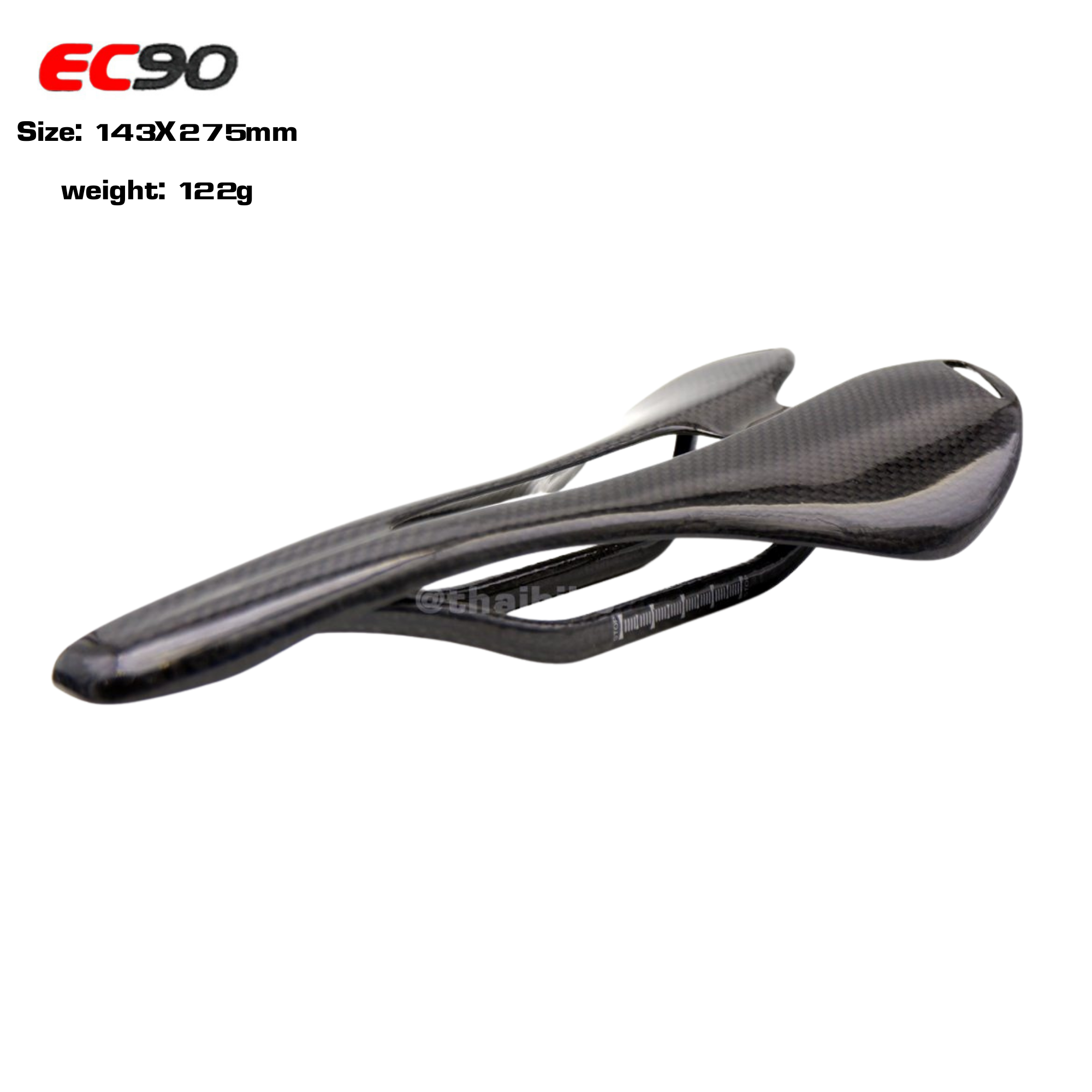 อานจักรยาน FULL CARBON EC90 รางคาร์บอน น้ำหนักเบา