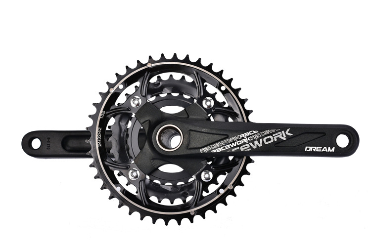 ชุดขาจาน RACEWORK พร้อมกะโหลก 24-32-42T ชุดจานจักรยานเสือภูเขา