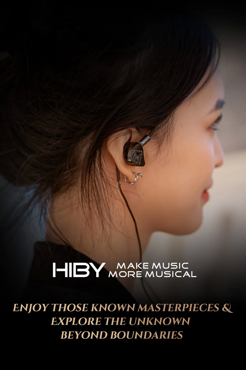 Hiby Yvain หูฟัง IEMs 4BA ไดร์เวอร์ Crossover 3 ทาง บอดี้เรซินเกรดการแพทย์ ประกันศูนย์ไทย