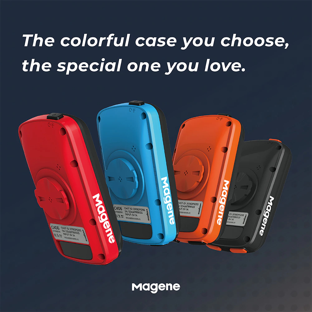 ไมล์จักรยานแบบ GPS Magene C406 GPS Waterproof จอ 2.5 LCD Display Waterproof Support Bluetooth Ant