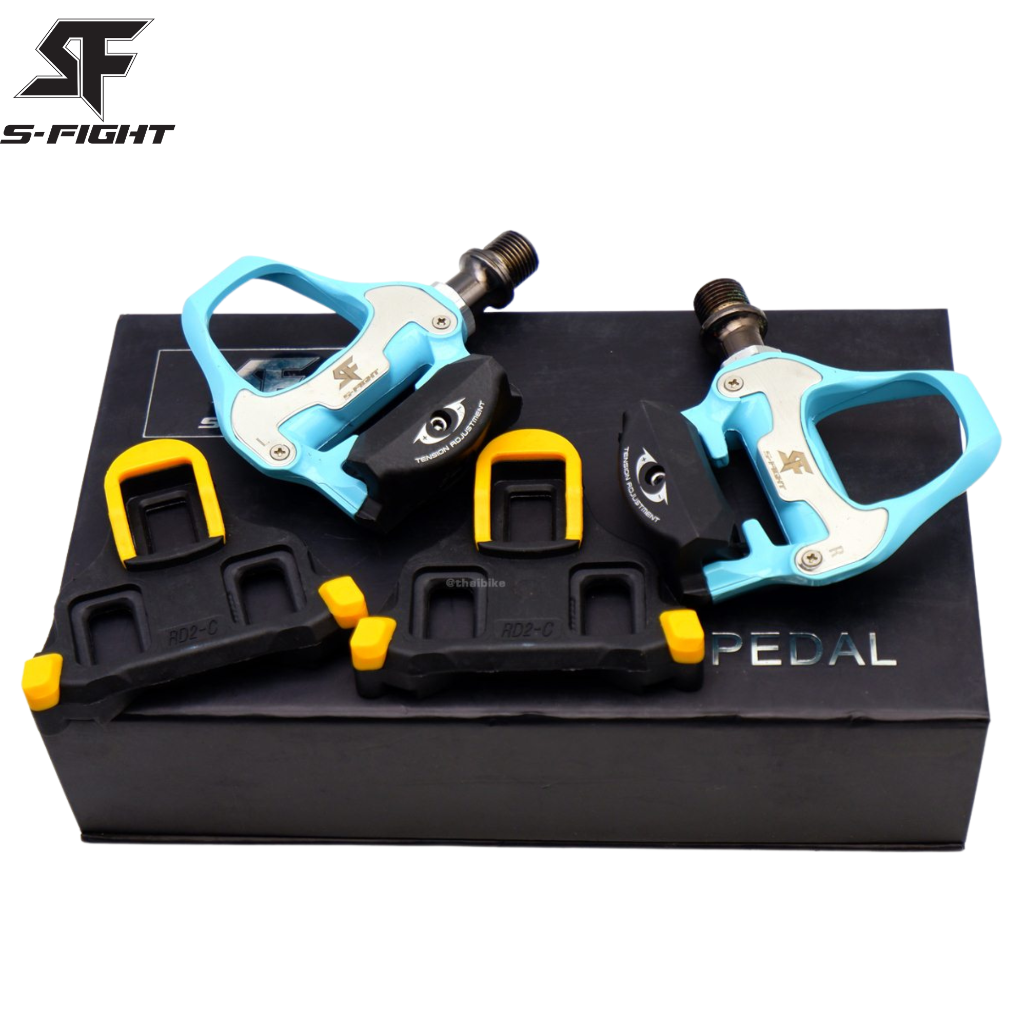 บันไดคลีทเสือหมอบ S-FIGHT ใส่เสือหมอบ รุ่น RD2 ใช้คลีทเดียวกับ SHIMANO