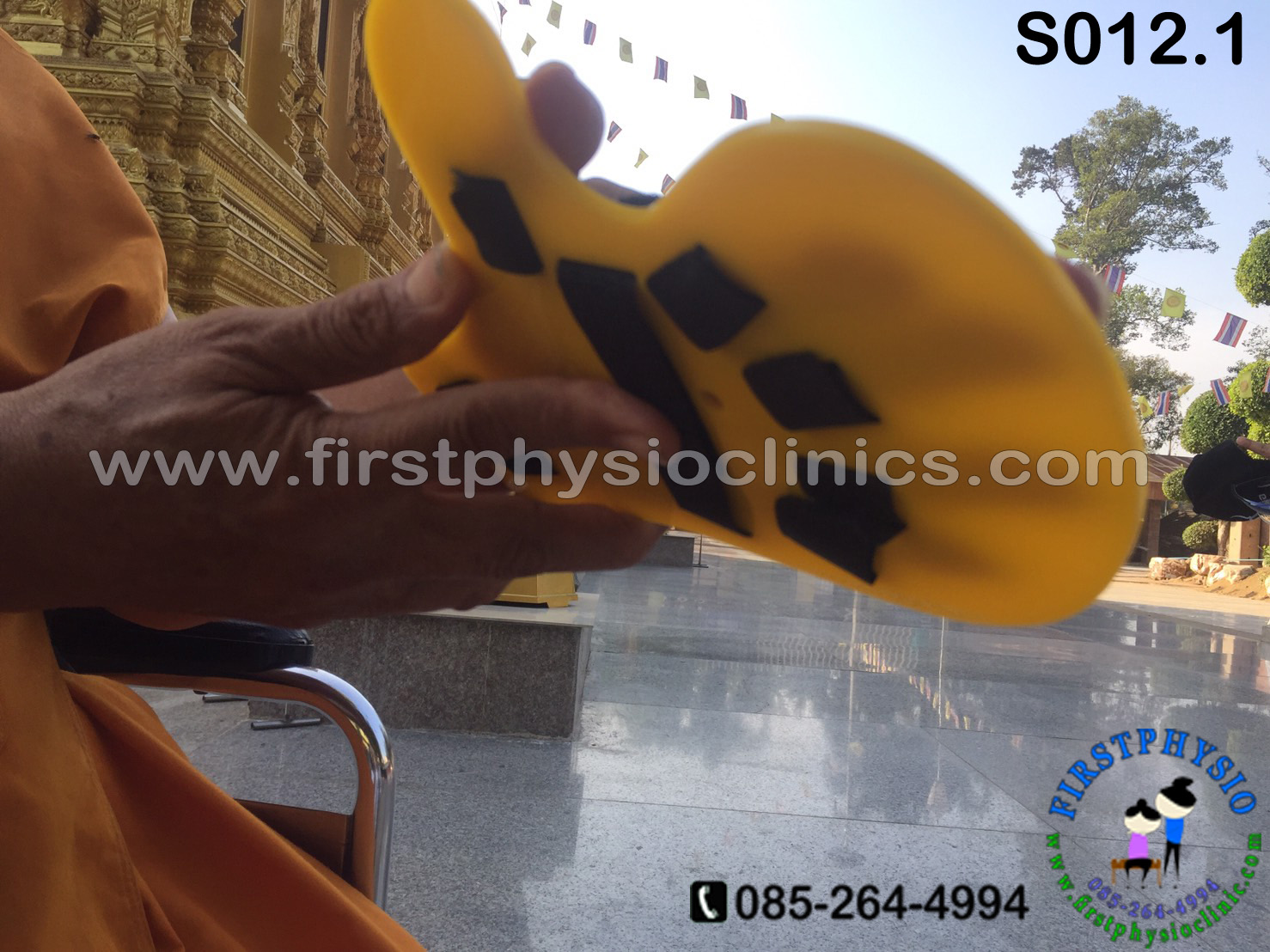 อุปกรณ์ดามกันนิ้วมืองอ /อุปกรณ์กายภาพนิ้ว/อุปกรณ์เหยียดนิ้วมือ/พลาสติกดามข้อมือ/palmar correction splint