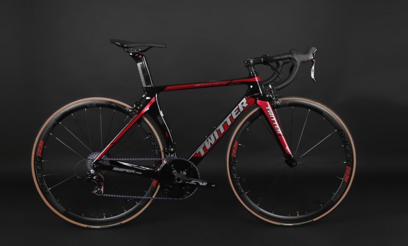 ส่งฟรี 11 สปีด จักรยานเสือหมอบคาร์บอนTWITTER รุ่น SNIPER PRO (RS) (2021)