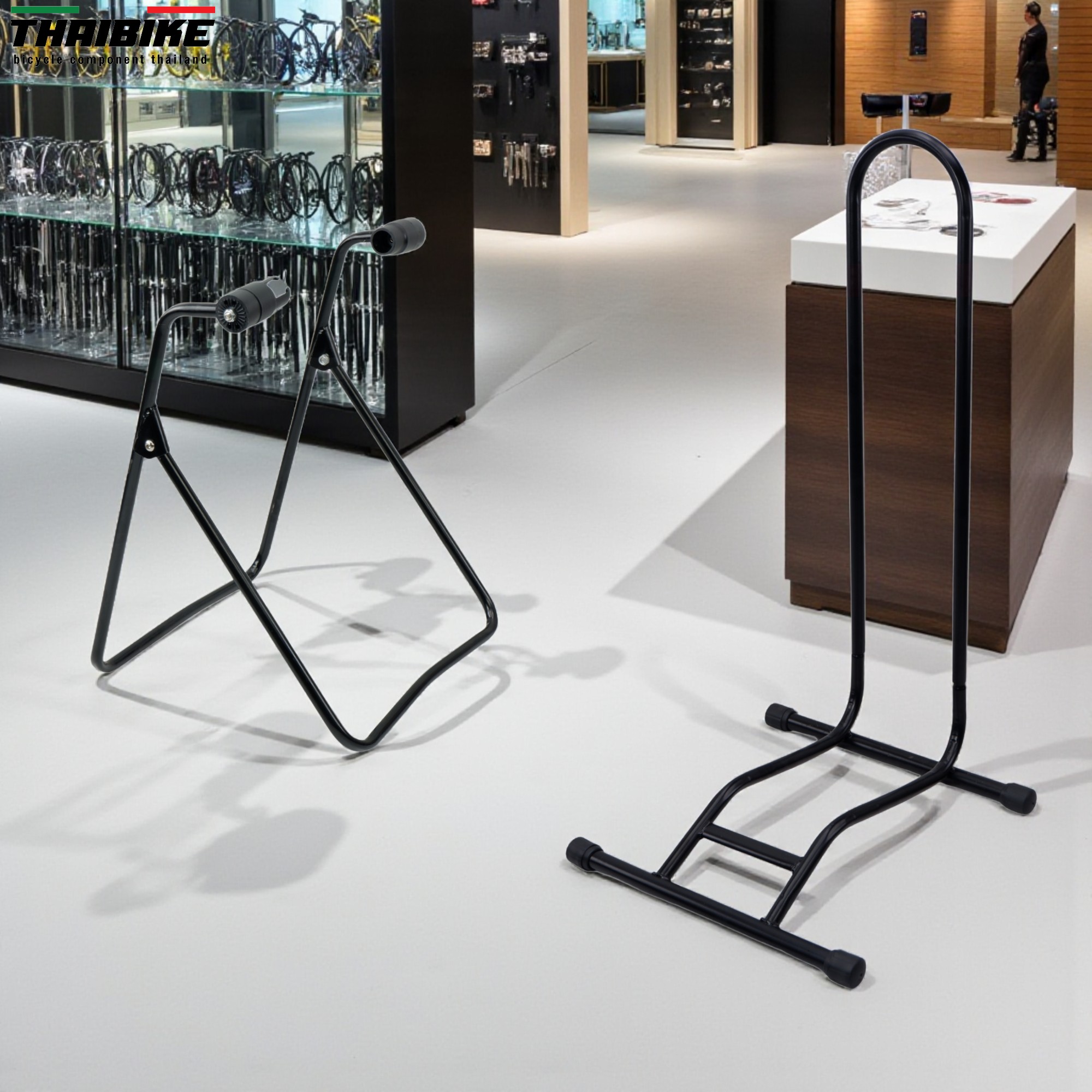 ขาตั้งจักรยานล้อโต TAG-B แบบจิกดุม แบบเสียบล้อ สำหรับจักรยานล้อโตเท่านั้น รุ่น FATBIKE