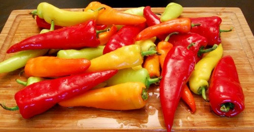 Capsicum Annuum Banana Peppers Yellow Wax Pepper Sweet Chilli