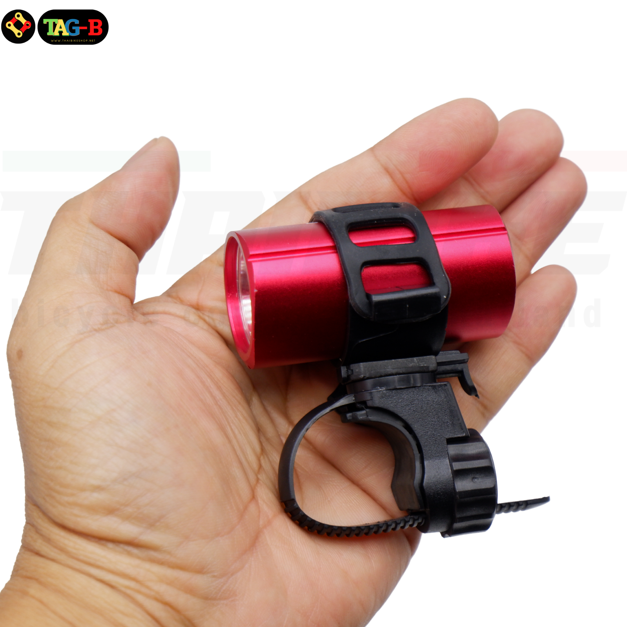 ไฟหน้าติดจักรยาน SX-185A ใช้ถ่าน CR2032 มีแถม