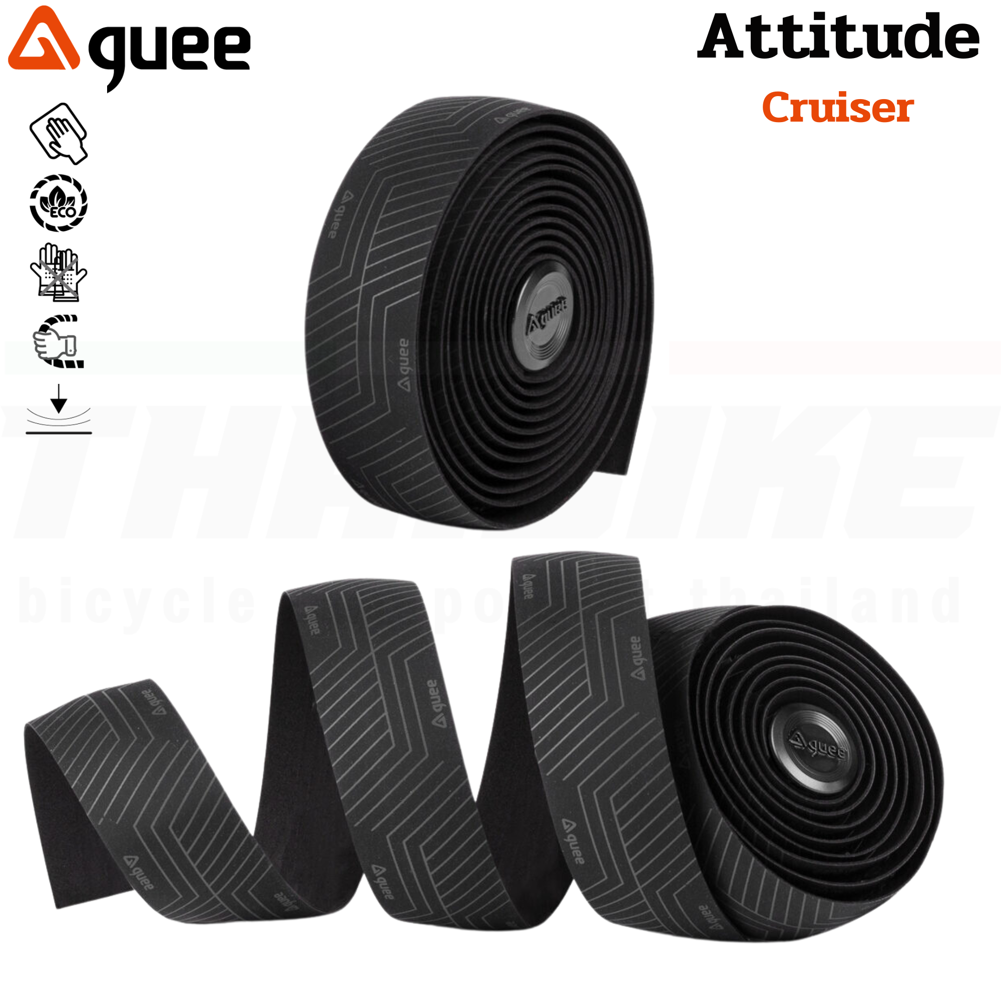 ผ้าพันแฮนด์จักรยานเสือหมอบ GUEE Attitude Bar Tape