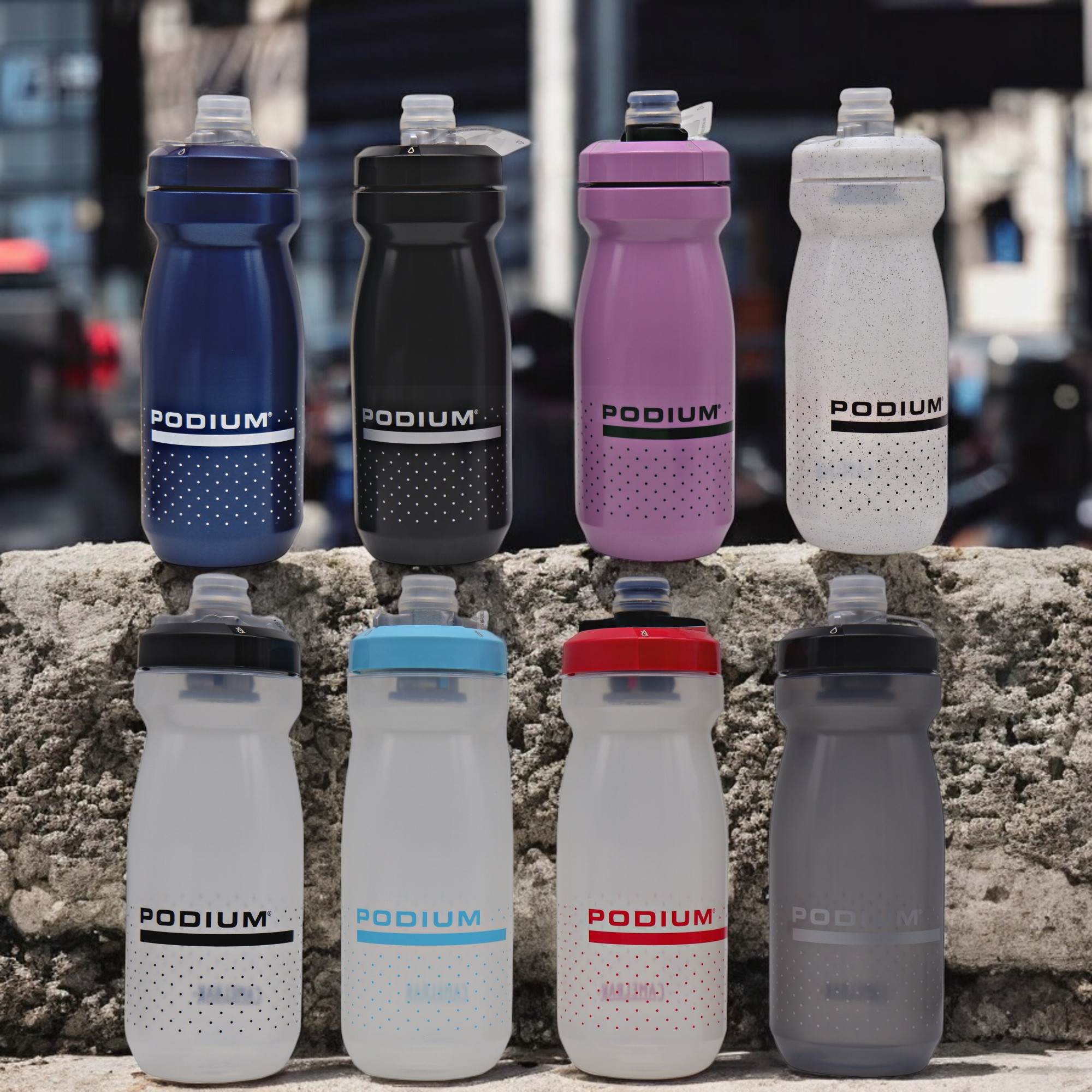 ขวดน้ำปั่นจักรยานของแท้ เดินป่า CAMELBAK PODIUM 21OZ/24OZ