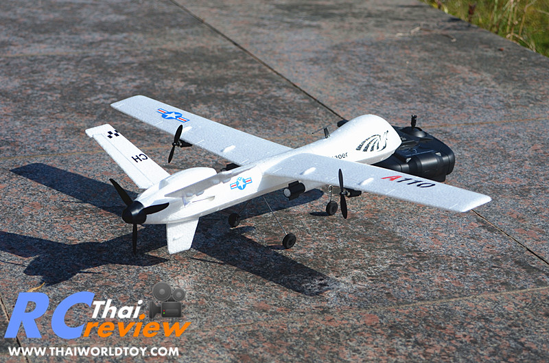 MQ-9 Reaper (UAV RC) โดรนพิฆาตรติดอาวุธ