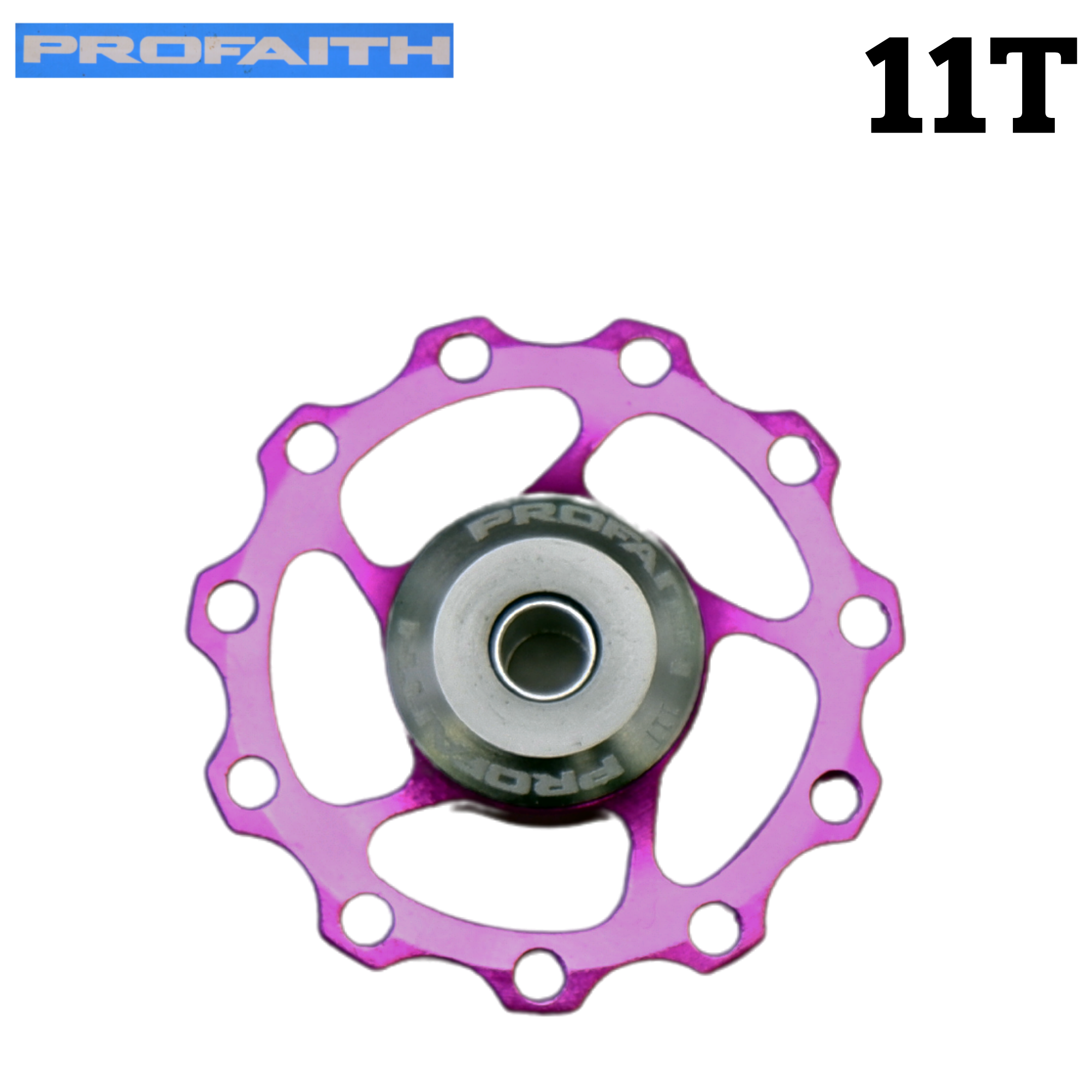 ลูกกลิ้ง ลูกรอกตีนผีหลังจักรยานแบบแบริ่ง ยี่ห้อ PROFAITH 11T/13T