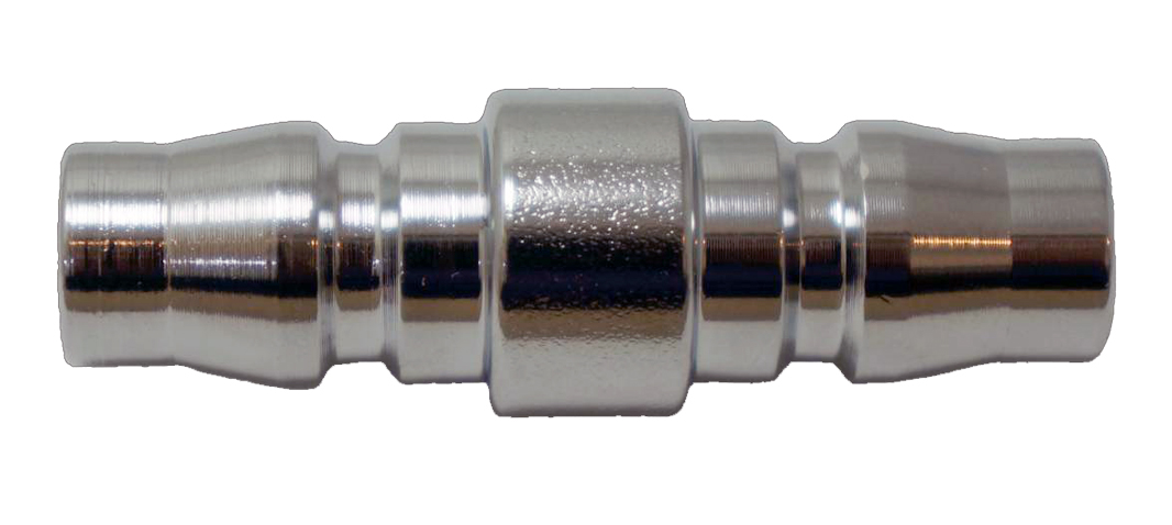ข้อต่อลม นิเปิ้ลตัวผู้ , Quick coupler connector steel double eneded male plug รุ่นสแตนดาร์ด