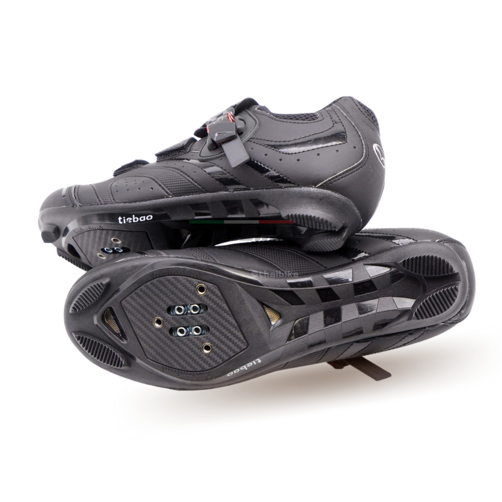 รองเท้าเสือหมอบ TIEBAO BL2712 ใส่ได้ทั้งคลีทหมอบและภูเขา แถมฟรีแผ่นคลีต