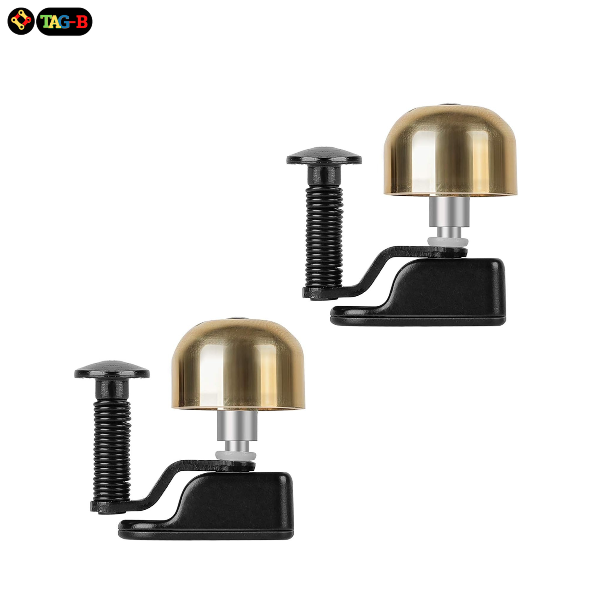 กระดิ่งจักรยานทองเหลือง THAIBIKE ติดเสือหมอบ เพื่อเตือนความปลอดภัย