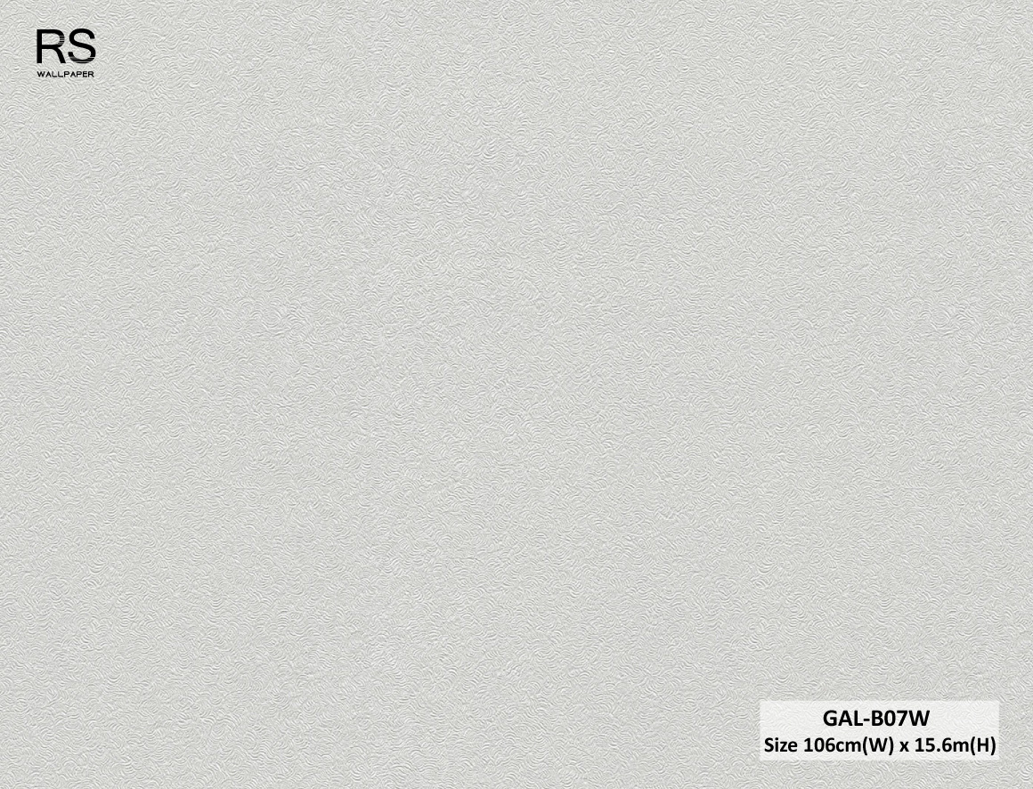 วอลเปเปอร์สีเทาอมเงิน GAL-B07W