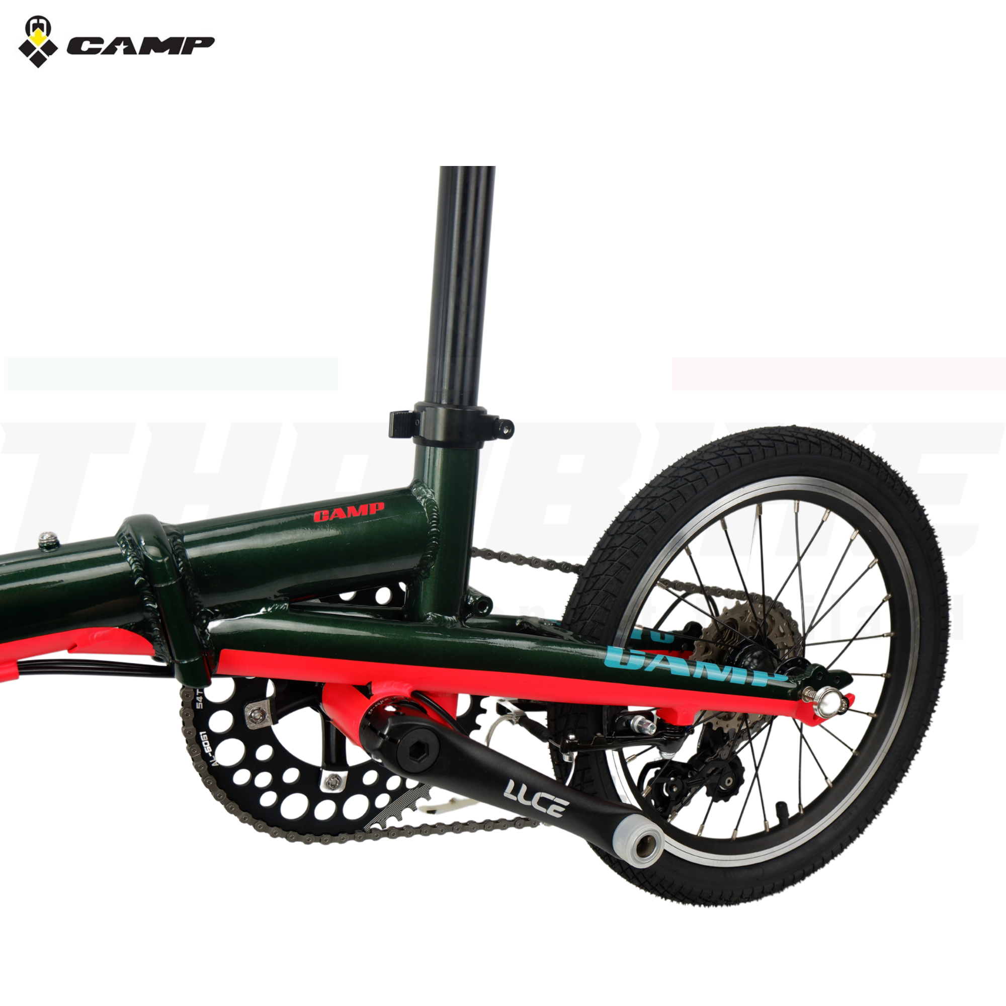 จักรยานพับอลูมิเนียม CAMP รุ่น HAZY ล้อ 16 นิ้ว พกพาสะดวก มีเกียร์