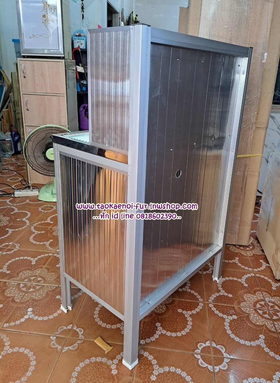 TSL-M ตู้ซิงค์-กลาง 75 ซม.(โครงมีเนียม)