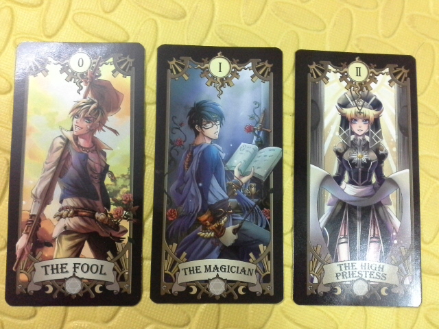 ที่คั่น การ์ด magic 3 ใบ