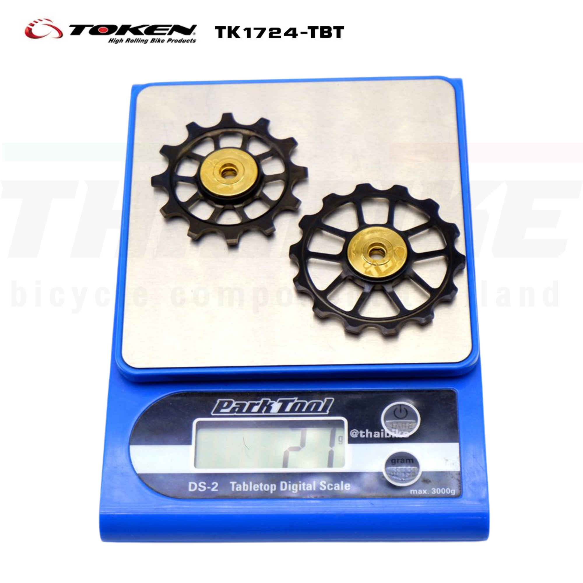 ลูกกลิ้งตีนผีจักรยาน Token 12-14T รุ่น TK1724-TBT CERAMIC