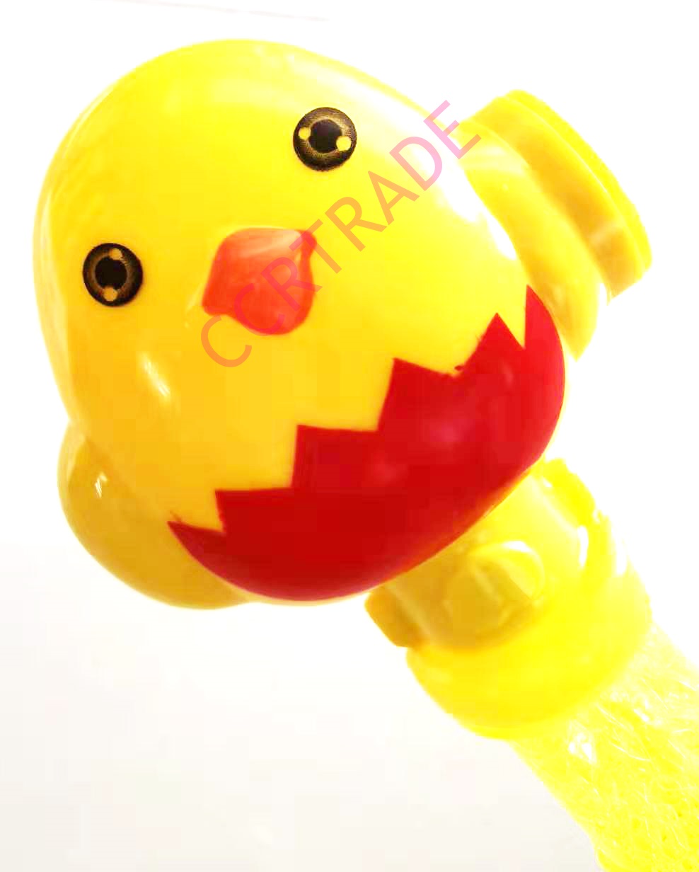 กระบองเป่าฟองกุ๊กไก่ มีเสียง 32 ซม.กล่อง (1x18)