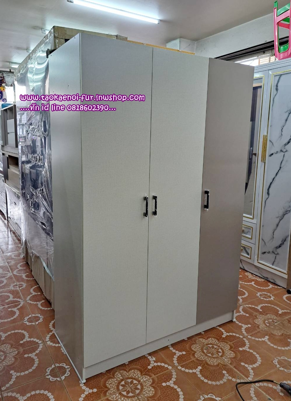 WR-120NAA ตู้เสื้อผ้า 120 ซม.