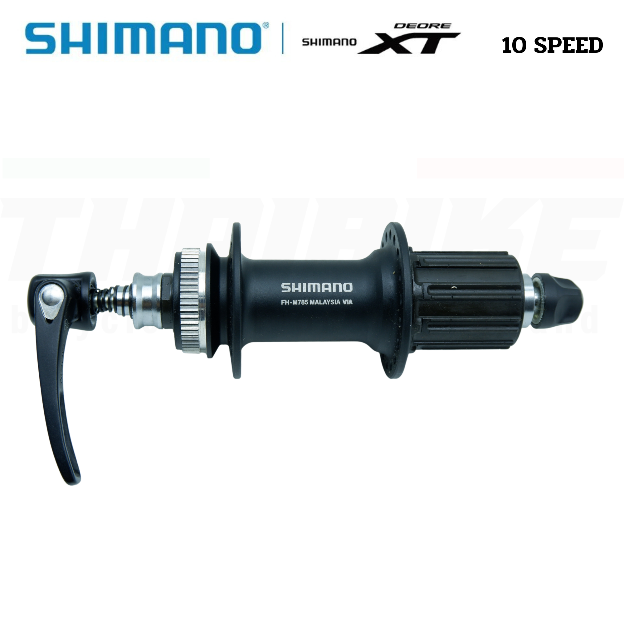 ดุมดิสเบรคจักรยาน SHIMANO XT HB-M785 10SPD 32H CENTERLOCK