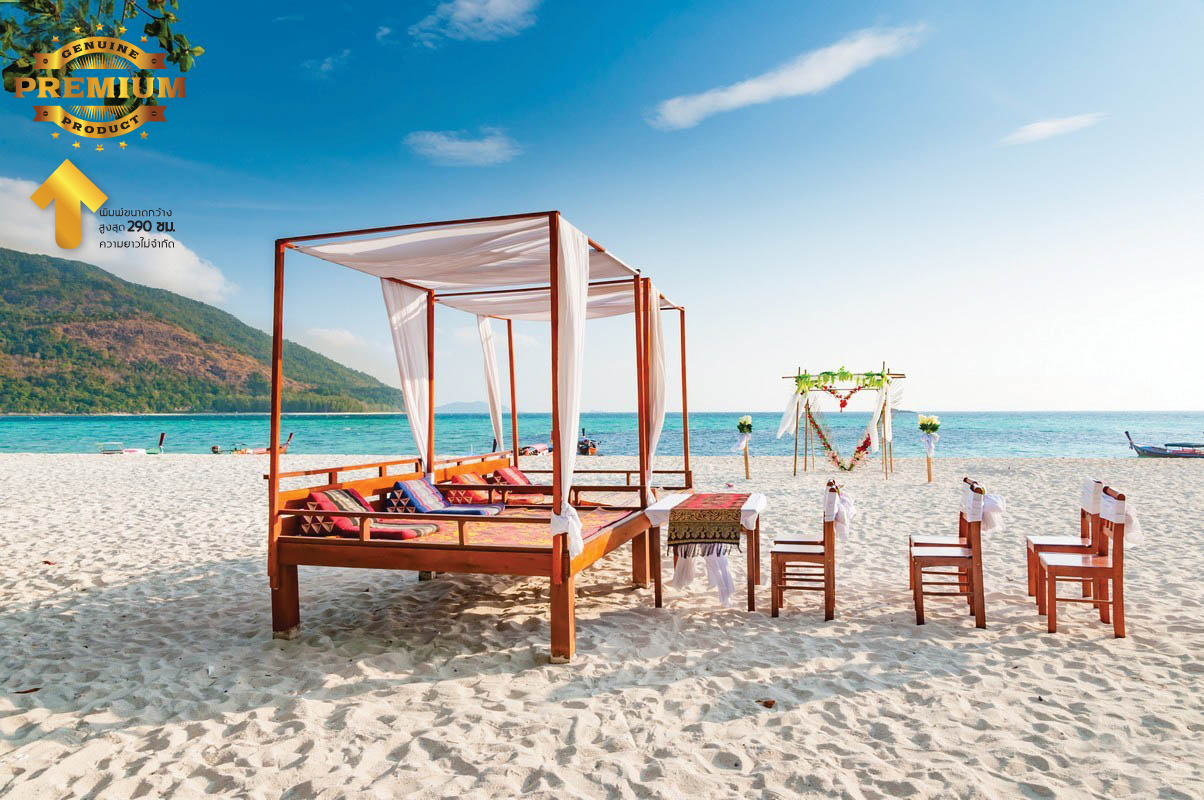 วอลเปเปอร์ ภาพวิวทะเล J-PREMIUM(สั่งผลิต)