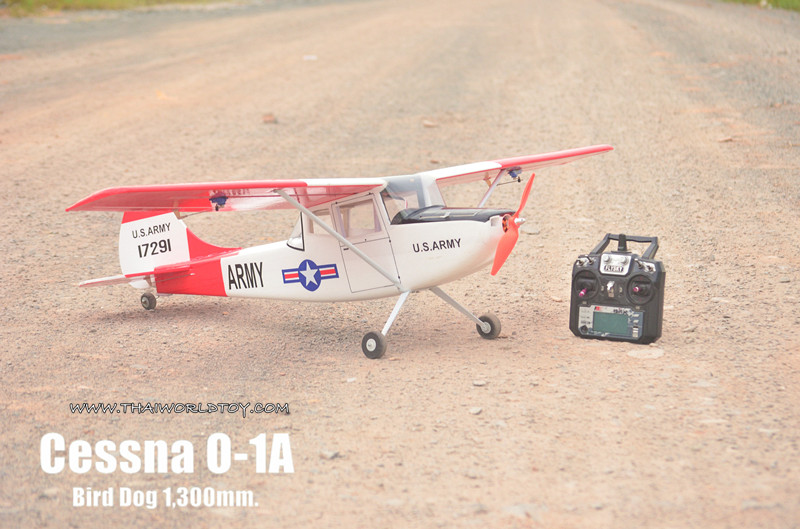 Cessna 0-1A Birddog US.ARMY 1,300MM. (ชุดPNP)