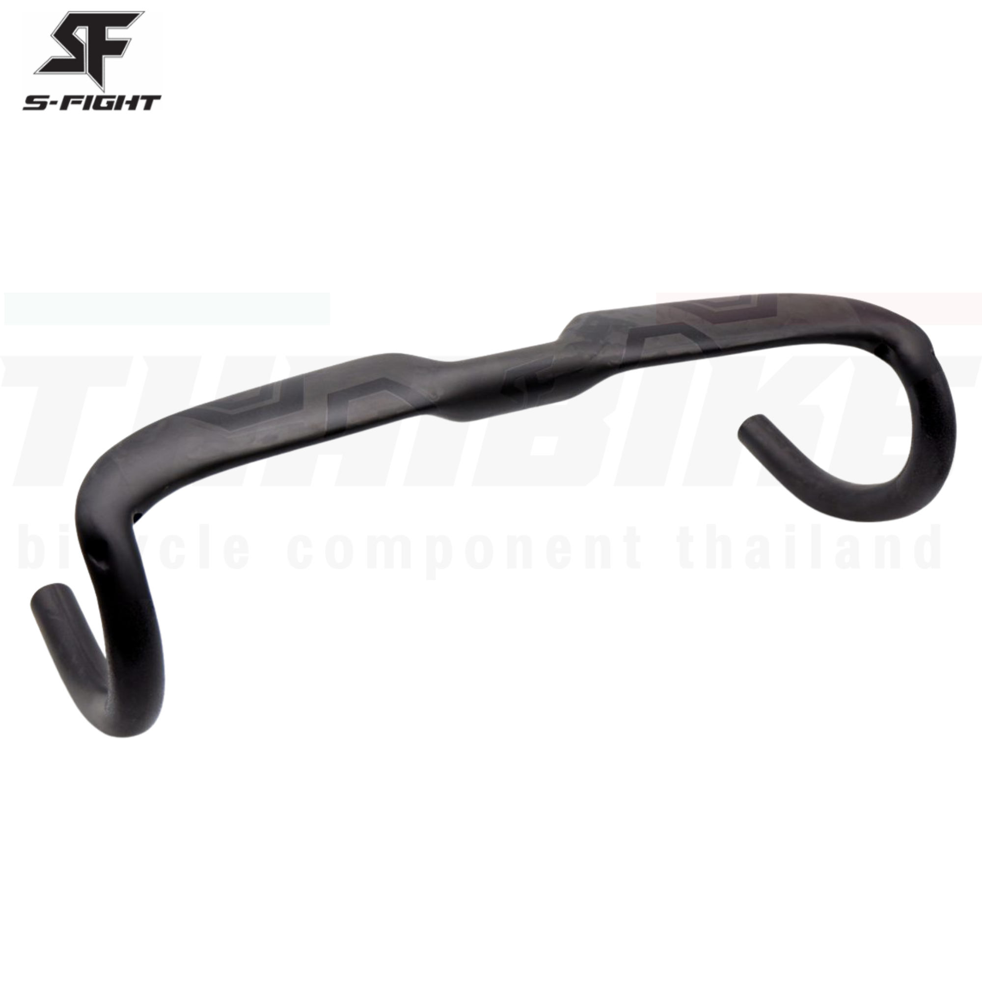 แฮนด์จักรยานเสือหมอบคาร์บอนแอโร่ S-Fight แบบซ่อนสาย