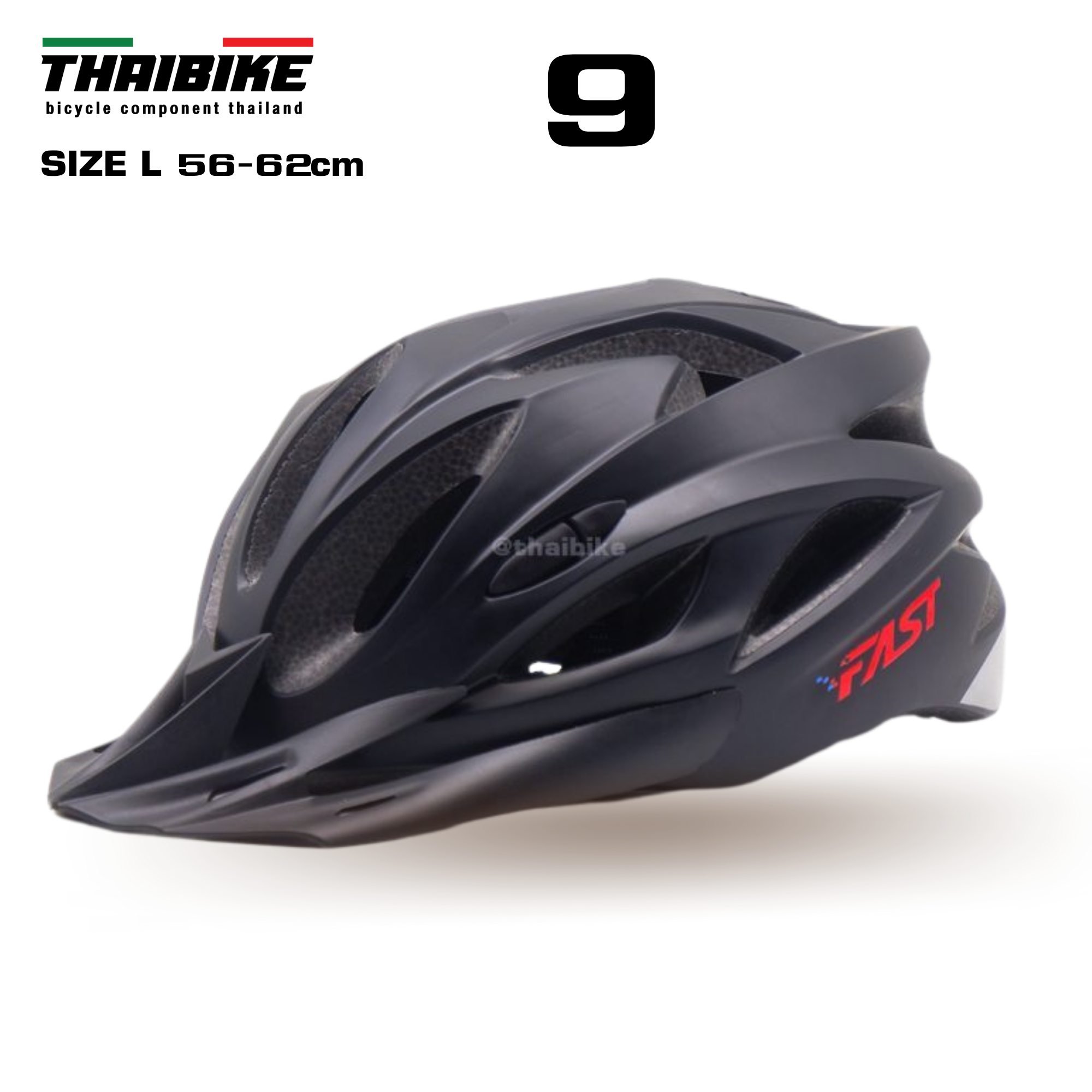 หมวกกันน็อคจักรยานเสือหมอบ เสือภูเขา NEW FAST งานอินโมล มีกันแดด งานดี