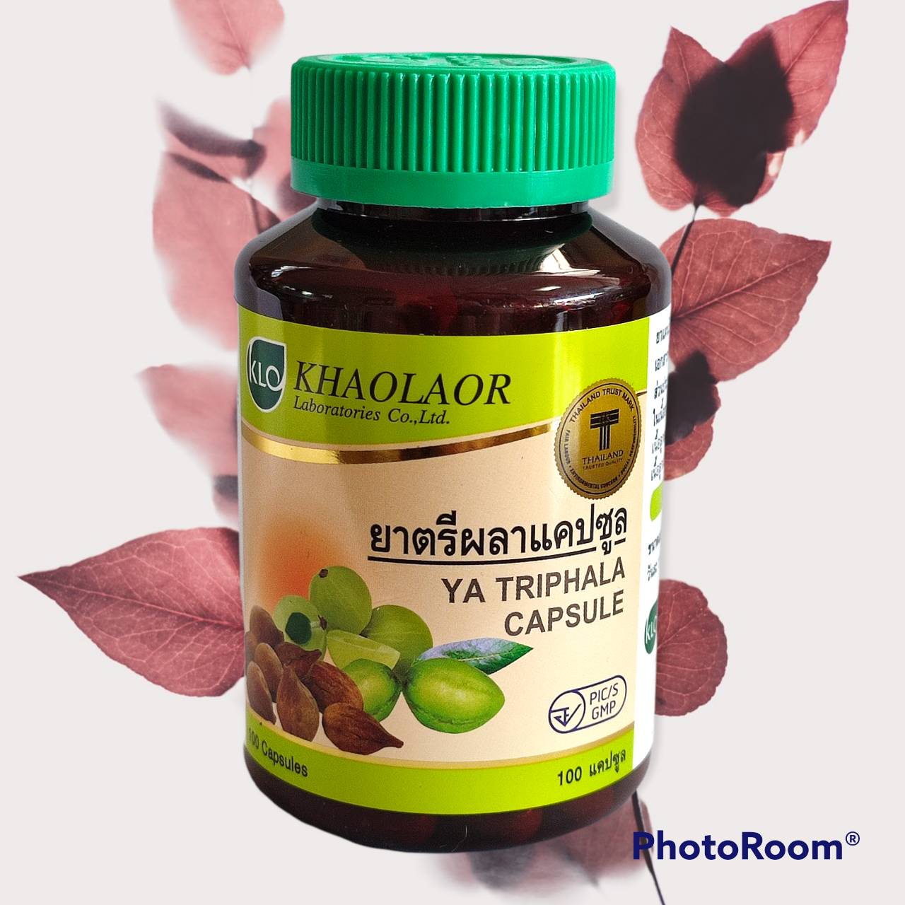 ยาตรีผลาแคปซูลขาวละออ