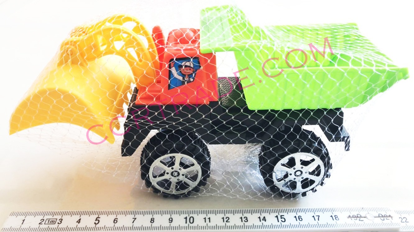 รถบรรทุกสีสดถุงตาข่าย 21.5 ซม.(กะบะยกได้)