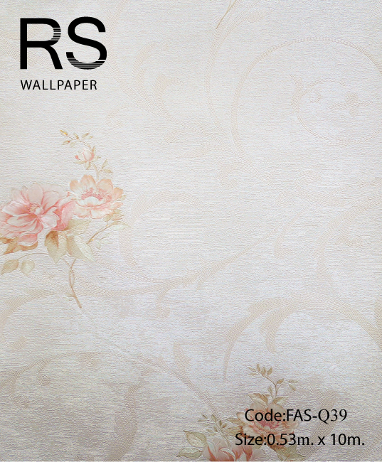 วอลเปเปอร์ลายดอกไม้ FAS-Q39