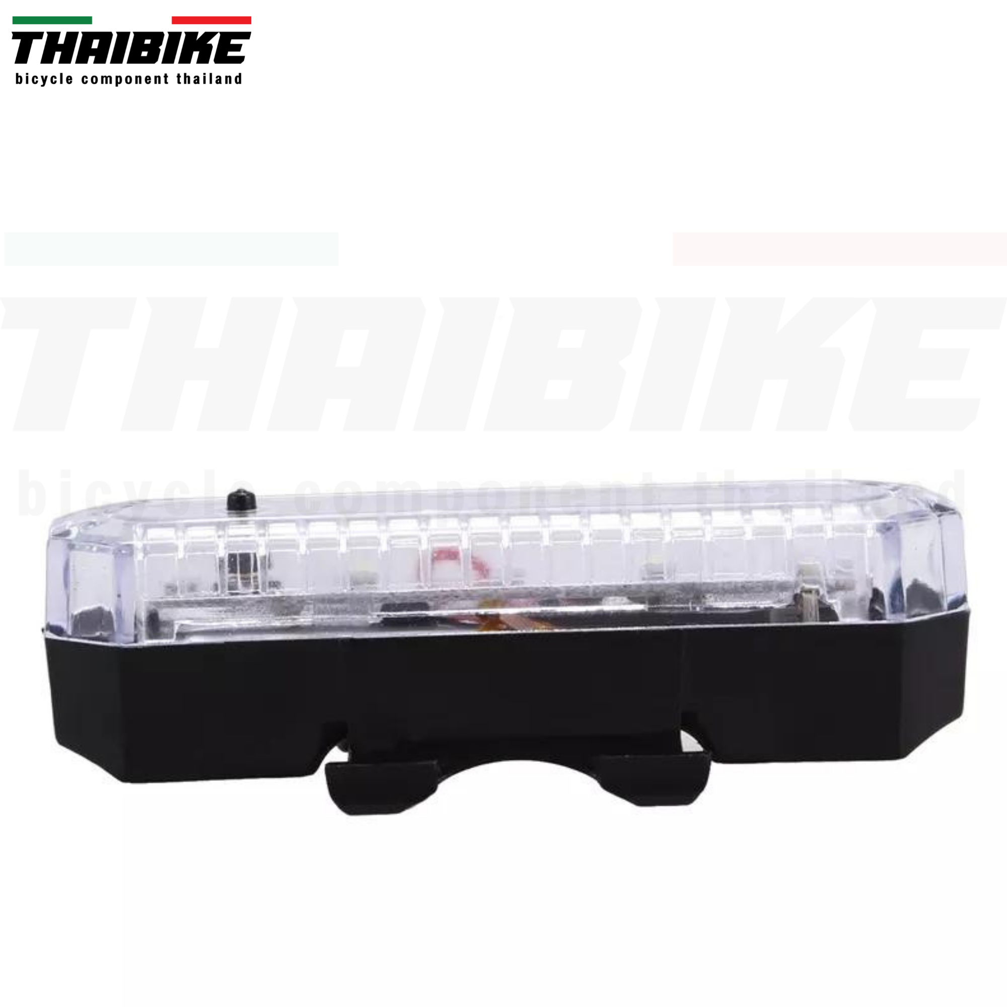 ไฟท้ายจักรยานชาร์จ USB THAIBIKE 004 ไฟสีแดง ไฟสีแดงน้ำเงิน