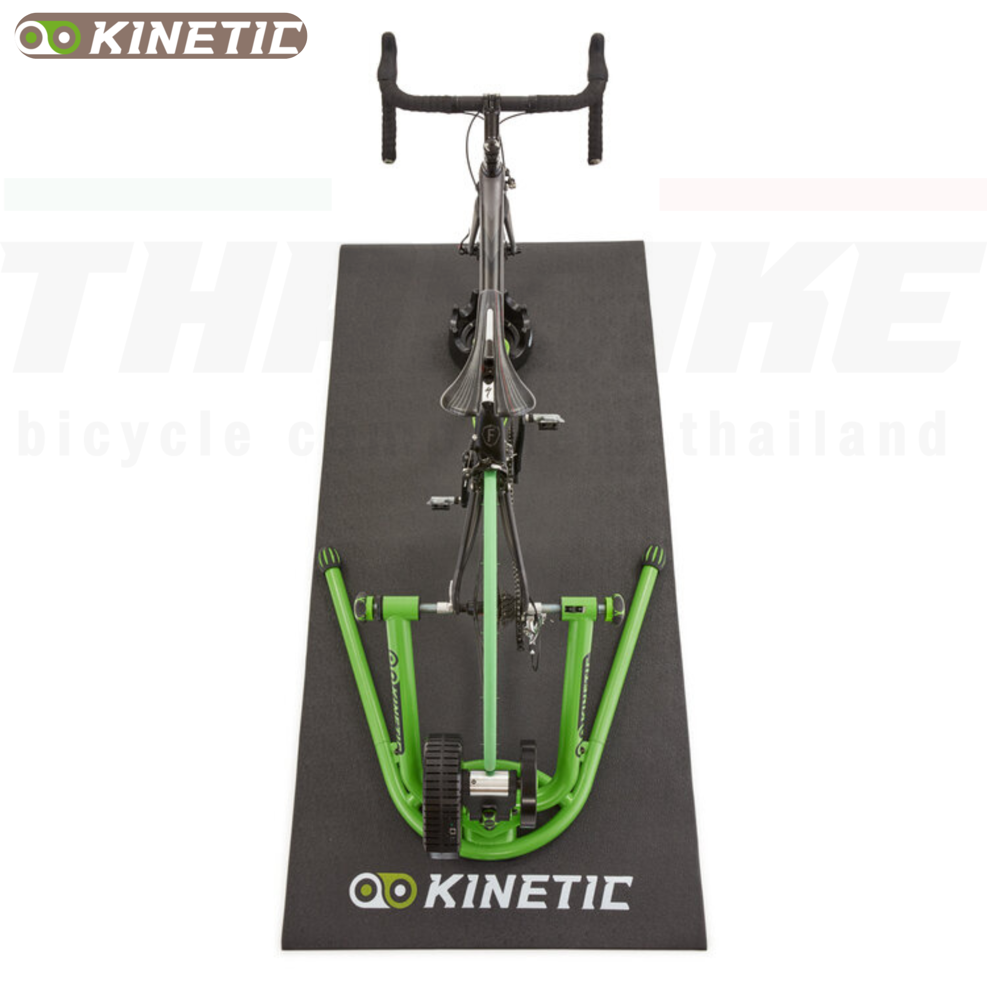 แผ่นยางรองเทรนเนอร์จักรยาน Kinetic Trainer Mat