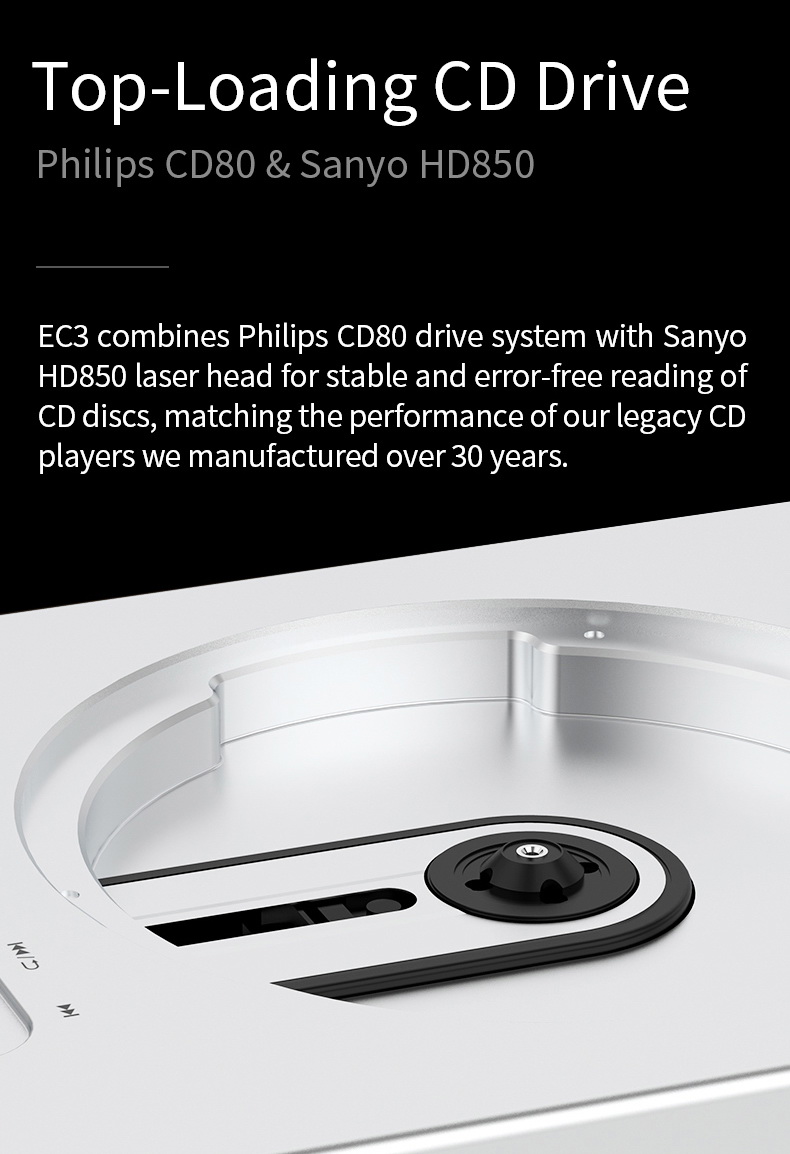 [PreOrder เท่านั้น] Shanling EC3 เครื่องเล่น CD ตั้งโต๊ะ ระดับเรือธง ประกันศูนย์ไทย