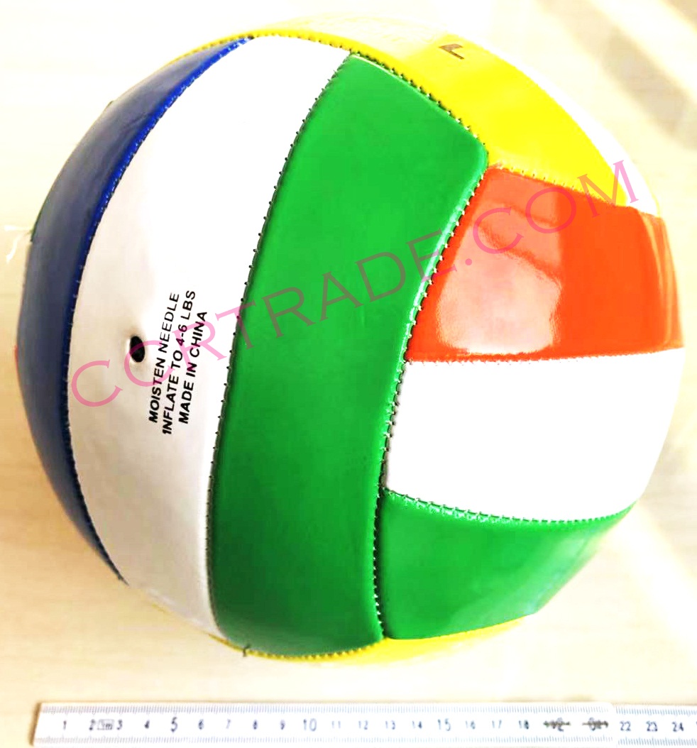 ลูกวอลเลย์หนังเย็บ No. 5 24 ซม.(1x3)