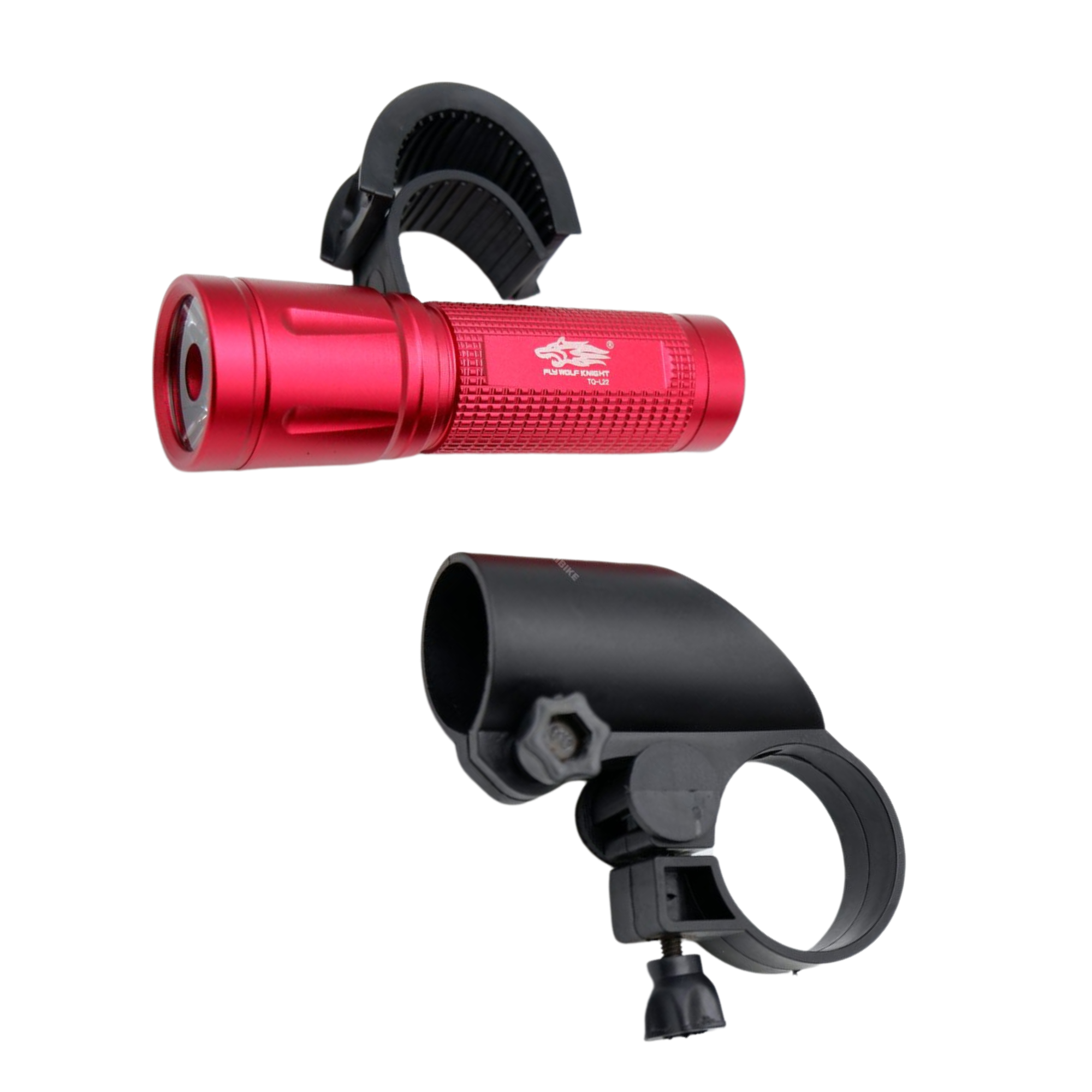 ไฟหน้าจักรยานแบบใช้ถ่าน THAIBIKE WOLFBASE 3A พิเศษแถมฟรีขาจับไฟ