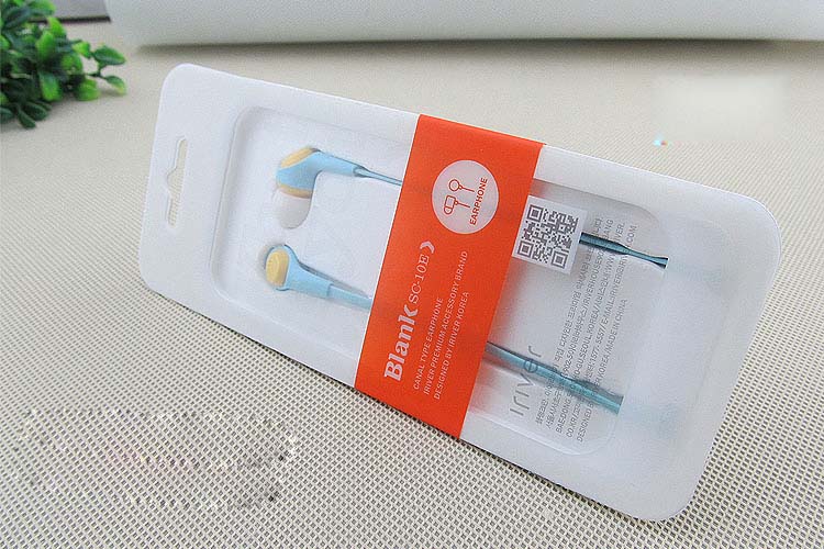 ขาย หูฟัง Iriver SC-10E หูฟังแฟชั่น มีไมค์ในตัว รองรับ iPod , iPhone , iPad , BlackBerry