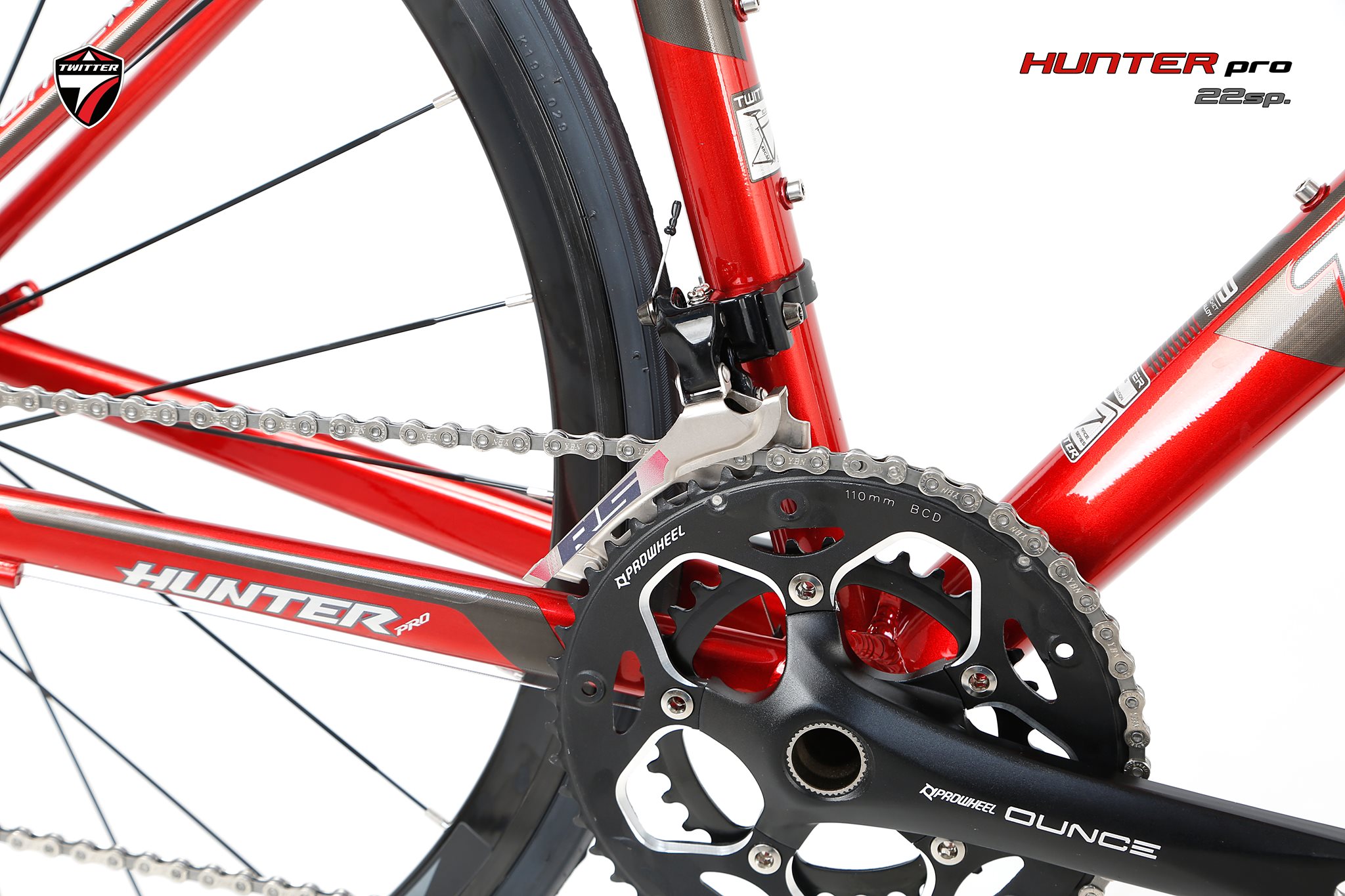 จักรยานเสือหมอบ TWITER รุ่น HUNTER PRO 11SPD