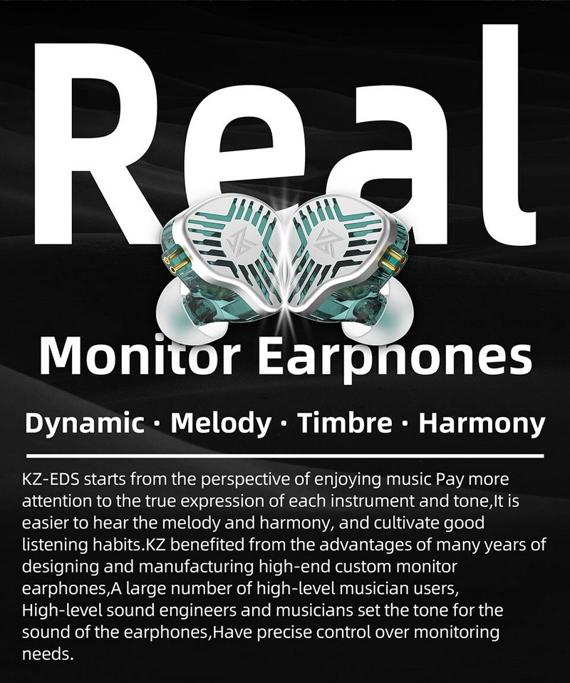 ขาย KZ EDS หูฟัง IEMs ไดรเวอร์ Dynamic ระดับมืออาชีพ ประกันศูนย์ไทย