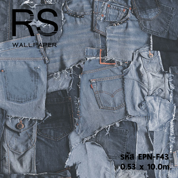 วอลเปเปอร์ ลายยีนส์ EPN-F47