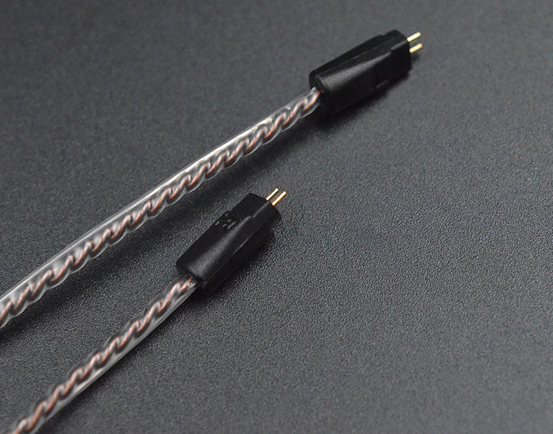 ขาย KZ Copper สาย OFC ถัก ขั้ว 2 pin สำหรับหูฟัง KZ ทุกรุ่นที่เป็นขั้ว A , B , C