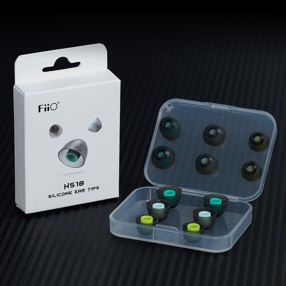 FiiO HS18 สุดยอดจุกหูฟังซิลิโคนเกรดทางการแพทย์ ใส่สบาย เพิ่มความละเอียดเสียง