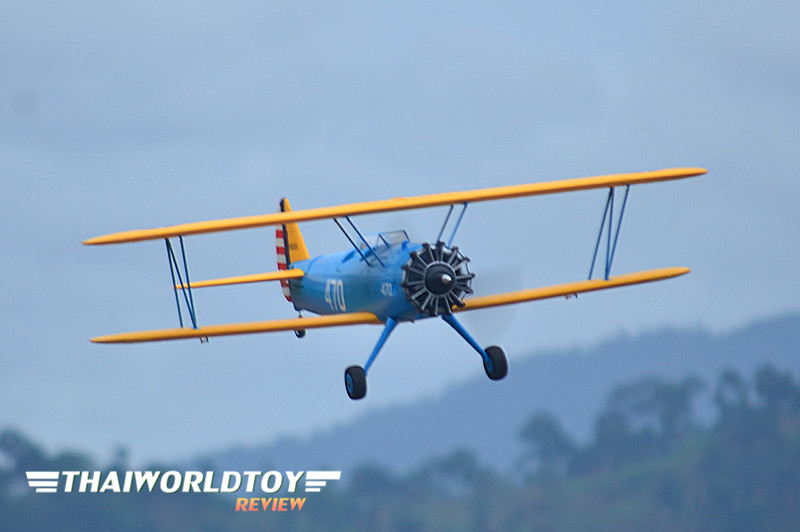 PT-17 Stearman 1,200mm. (PNP) เครื่องบินปีกสองชั้น