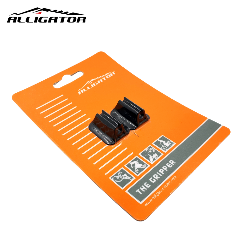 ตัวยึดสายเบรค เกียร์ จักรยาน ALLIGATOR BRAKE HOSE/GEAR CABLE GRIPPERS