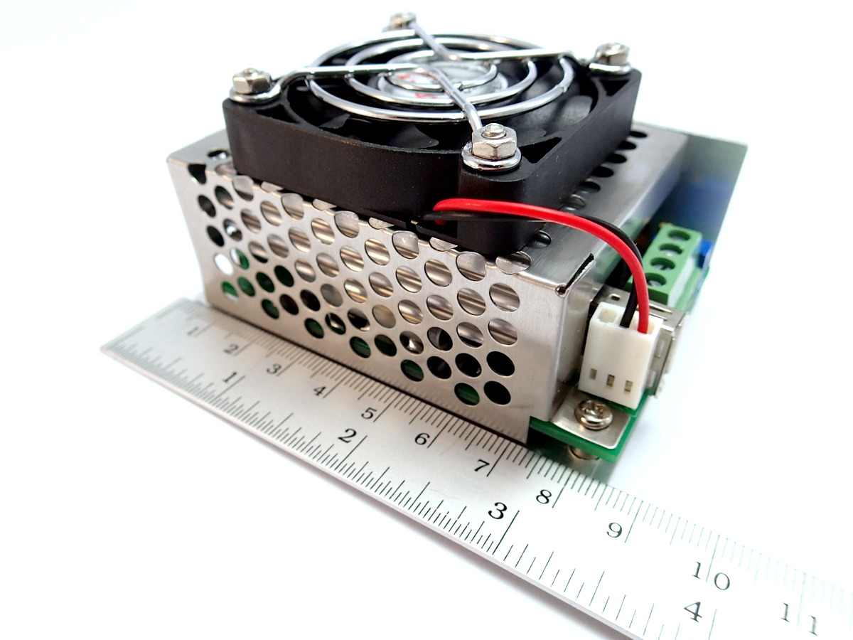 12A 200W High Power DC Buck Converter [4.5-30V to 0.8-28V] +5V USB