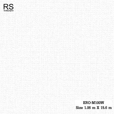 วอลเปเปอร์ สีขาว มีกลิตเตอร์ ERO-M100W